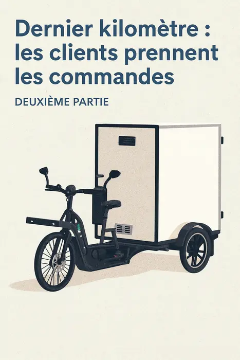 Dernier kilomètre : les clients prennent les commandes DEUXIÈME PARTIE