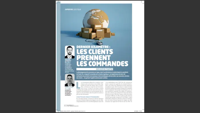 Dernier kilomètre : les clients prennent les commandes